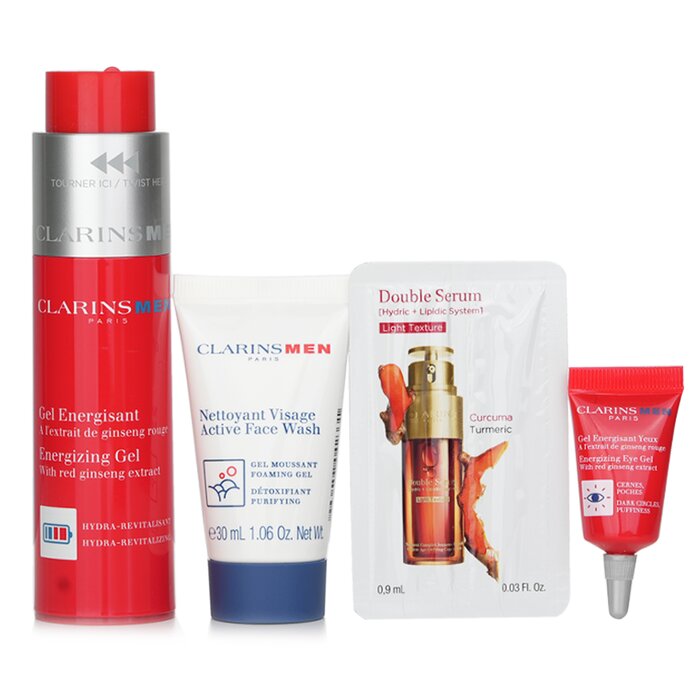 Clarins 克蘭詩 (嬌韻詩) 男士活力套裝 4pcs+1bagProduct Thumbnail