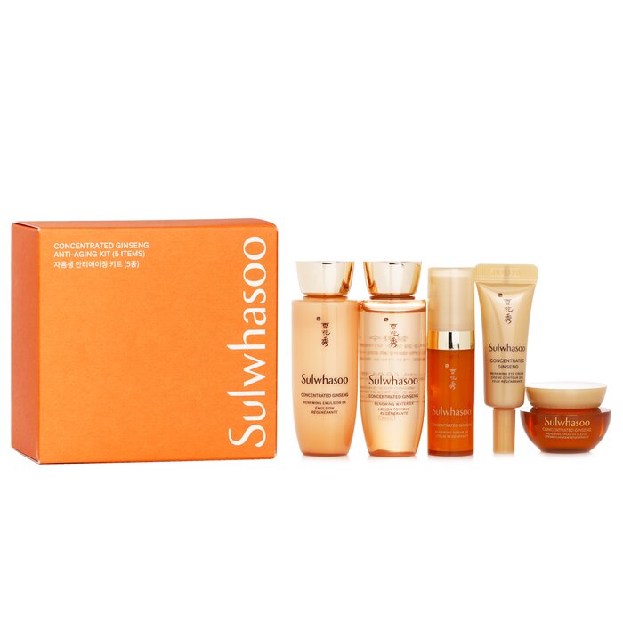 Sulwhasoo Concentrated Ginseng Anti Aging Set: 5pcsProduct Thumbnail