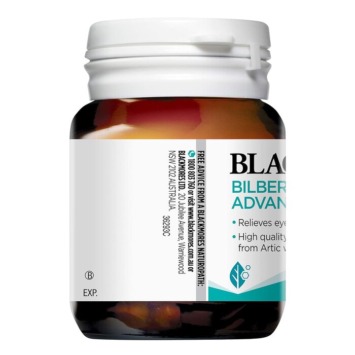 Blackmores Bilberry Eye Support Advanced 30 capsulesProduct Thumbnail