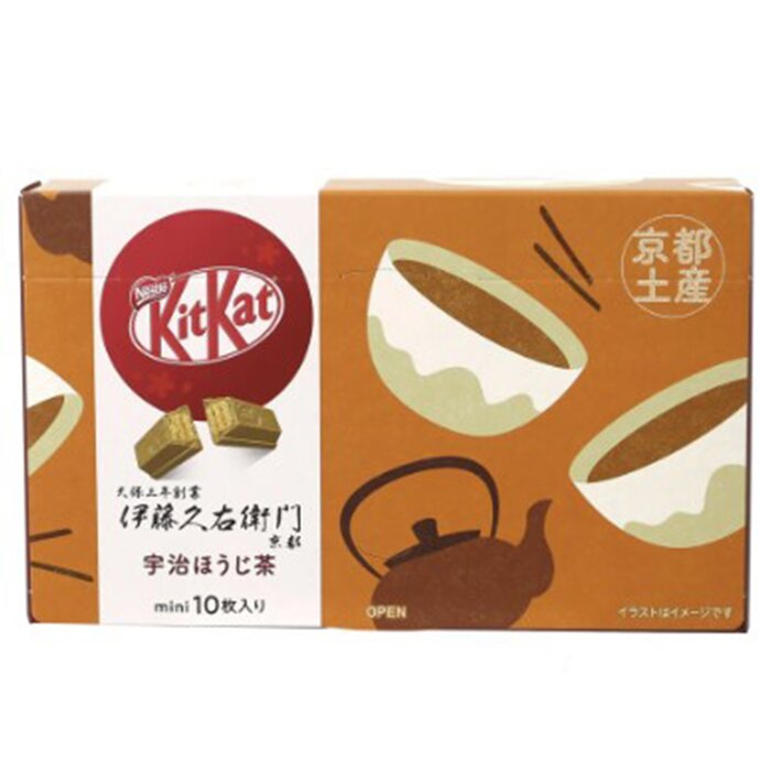 KITKAT Japanese Kit-Kat mini Uji Hojicha 10pcs/1 boxProduct Thumbnail