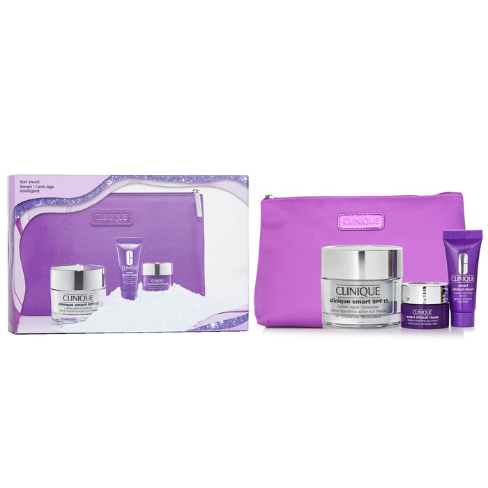 Clinique Smart Repair Anti-Age Intelligent Set 3pcs+1bagProduct Thumbnail
