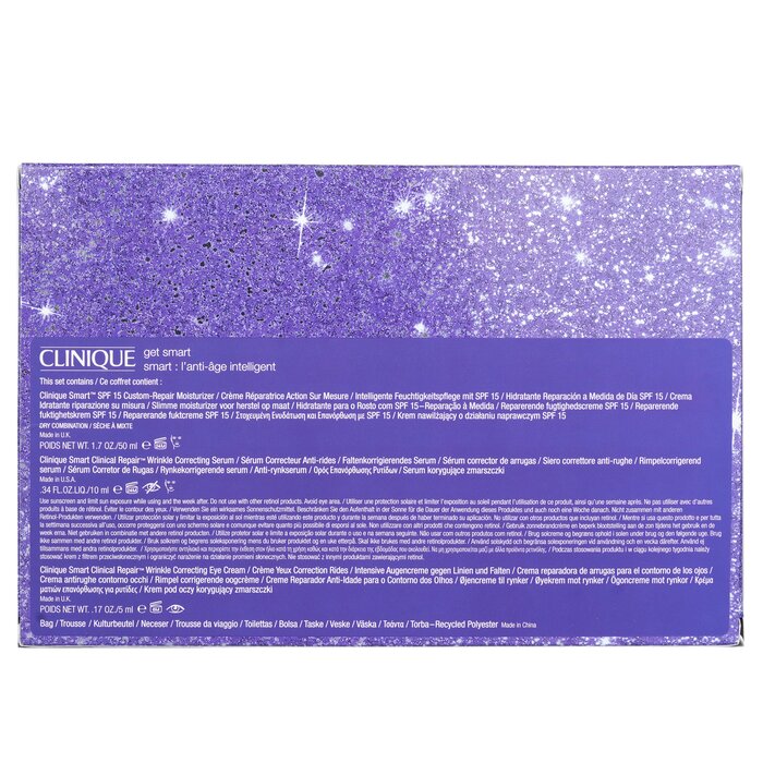 Clinique Smart Repair Anti-Age Intelligent Set 3pcs+1bagProduct Thumbnail
