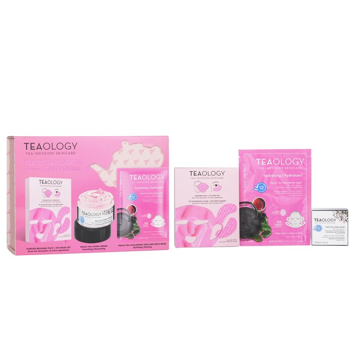 Teaology Peach Tea Hydrating Forever Beauty Ritual Set: 3pcsProduct Thumbnail