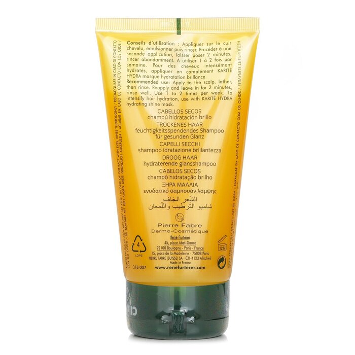 Rene Furterer Karite Hydra Hydrating Ritual Hydrating Shine Shampoo (Dry Hair) (Box Damage) 150ml/5ozProduct Thumbnail