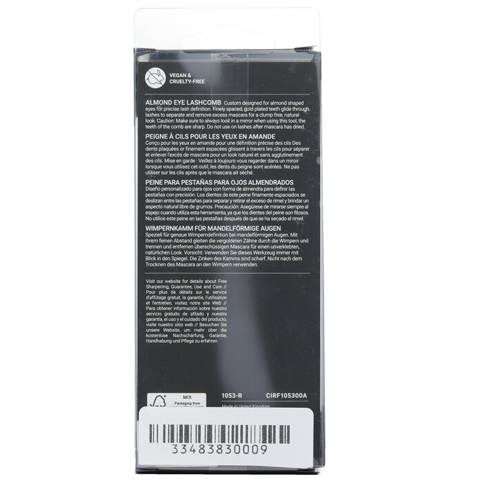 Tweezerman Almond Eye Lashcomb 1pcProduct Thumbnail