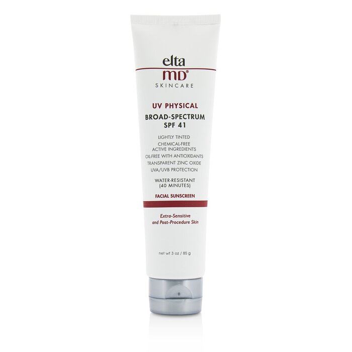 EltaMD UV Physical Water-Resistant Facial Sunscreen SPF 41 (Tinted) - For Extra-Sensitive & Post-Procedure Skin (box slightly damage) 85g/3ozProduct Thumbnail
