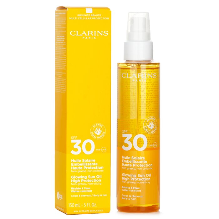 Clarins Glowing Sun Body Oil High Protection SPF 30 150ml/5ozProduct Thumbnail