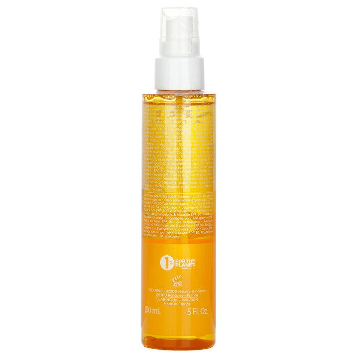 Clarins Glowing Sun Body Oil High Protection SPF 30 150ml/5ozProduct Thumbnail