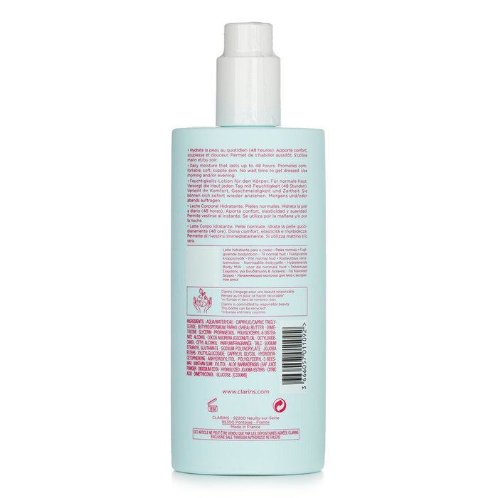 Clarins Tělové vyhlazující hydratační mléko s aloe vera - pro normální pleť 400ml/13.9ozProduct Thumbnail