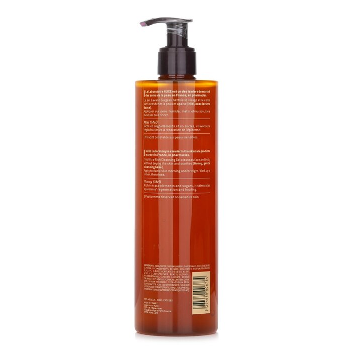 Nuxe Reve De Miel Face & Body Ultra-Rich Cleansing Gel (Dry & Sensitive Skin) 400ml/13.5ozProduct Thumbnail
