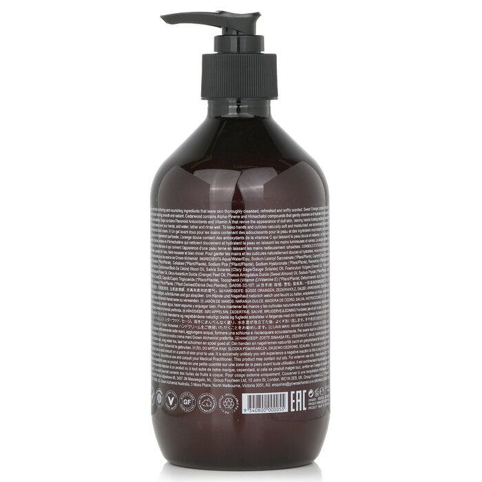 Grown Alchemist Hand Wash - Sweet Orange, Cedarwood & Sage 500ml/16.9ozProduct Thumbnail