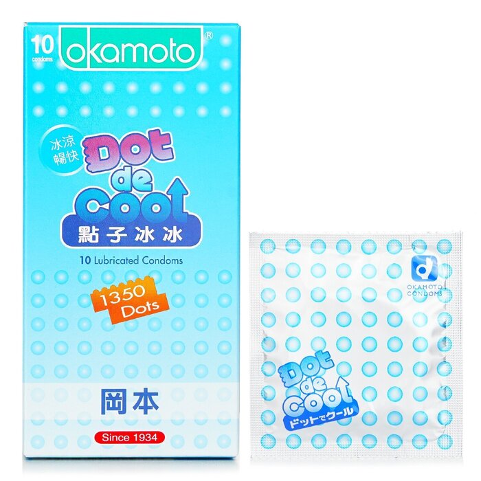 Okamoto Dot de Cool Condom 10pcs (Box Slightly Damaged) 10pcs/box 10pcs/boxProduct Thumbnail