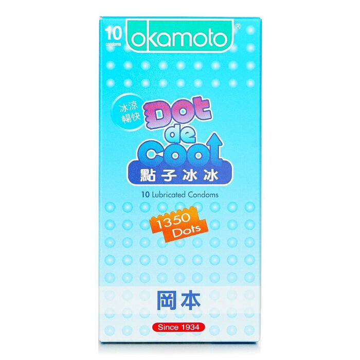Okamoto Dot de Cool Condom 10pcs (Box Slightly Damaged) 10pcs/box 10pcs/boxProduct Thumbnail
