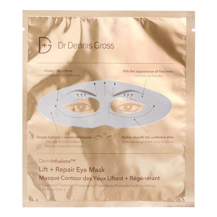 Dr Dennis Gross DermInfusions Lift + Repair Eye Mask 4pcsProduct Thumbnail