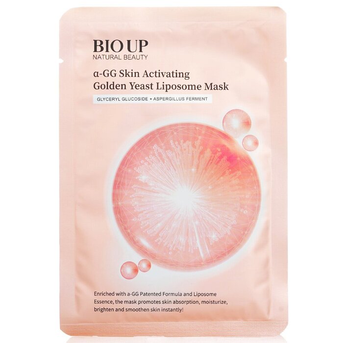Natural Beauty BIO UP a-GG Skin Activating Golden Yeast Liposome Mask 5 x 25ml/0.84ozProduct Thumbnail