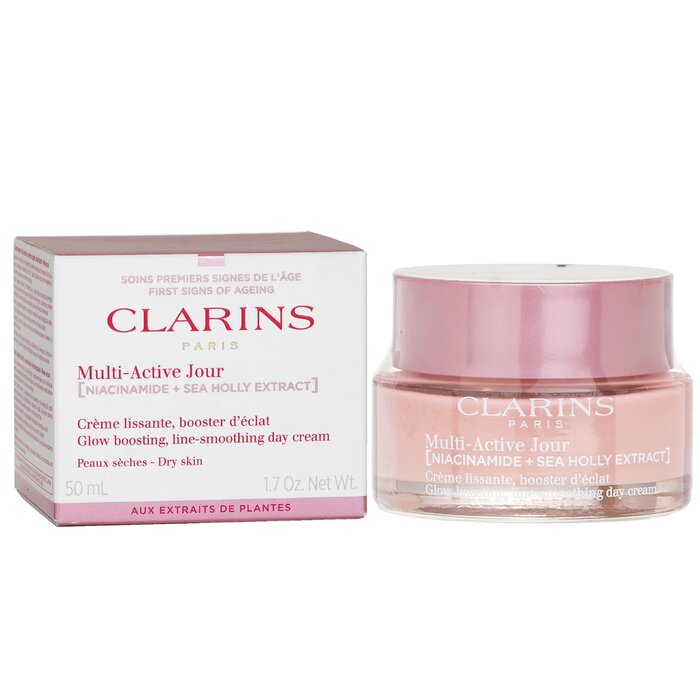 Clarins Multi-Active Jour( Niacinamide+Sea Holly Extract) Glow Boosting Line-Smoothing Day Cream Dry Skin 50ml/1.7ozProduct Thumbnail