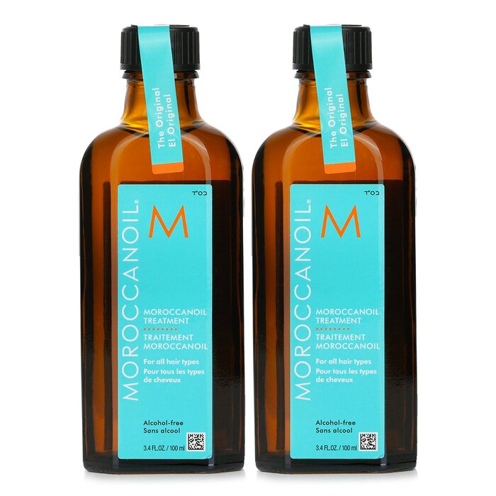 Moroccanoil Moroccanoil Treatment - Original (For All Hair Types) Duo Set 200ml(100mlx2)Product Thumbnail