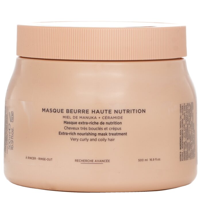 Kerastase Curl Manifesto Masque Beuue Haute Nutrition Hair Mask (For Very Curly And Coily Hair) 500ml/16.9ozProduct Thumbnail