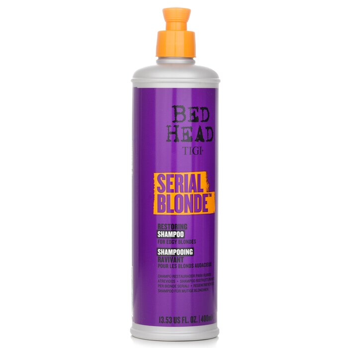 Tigi Bed Head Serial Blonde Restoring Shampoo (For Edgy Blondes) 400mlProduct Thumbnail