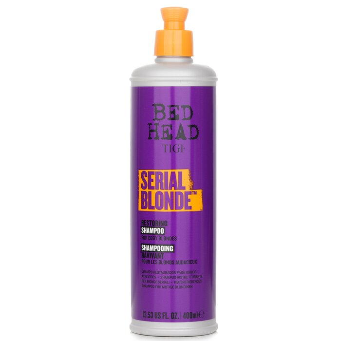 Tigi Bed Head Serial Blonde Restoring Shampoo (For Edgy Blondes) 400mlProduct Thumbnail
