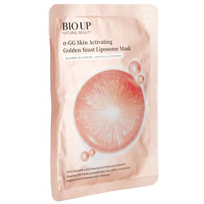Natural Beauty BIO UP a-GG Skin Activating Golden Yeast Liposome Mask 1sheetProduct Thumbnail