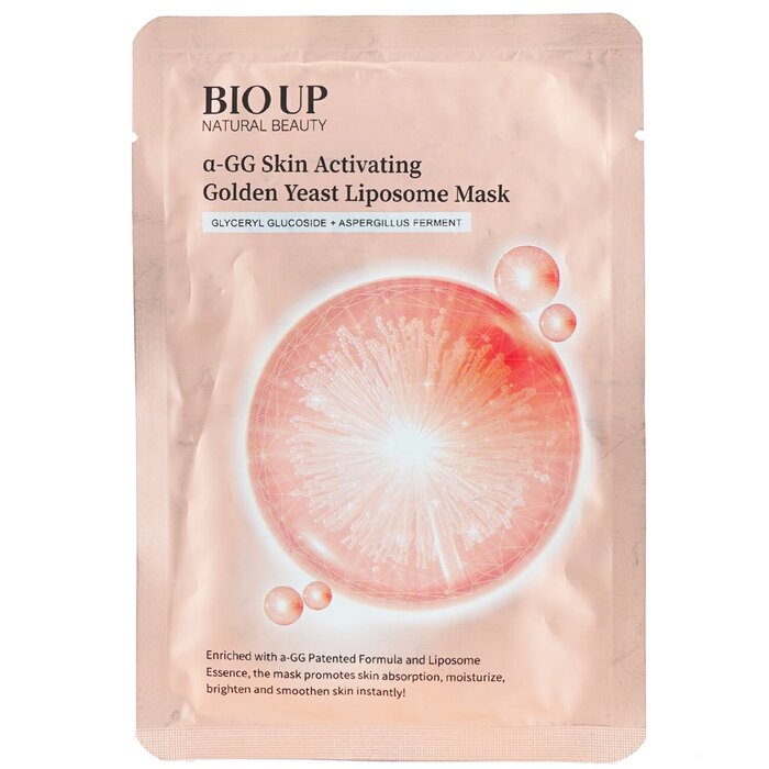 Natural Beauty BIO UP a-GG Skin Activating Golden Yeast Liposome Mask 1sheetProduct Thumbnail
