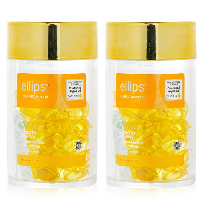 Ellips Hair Vitamin Oil - Smooth & Shiny Duo Set 2x50capsulesProduct Thumbnail