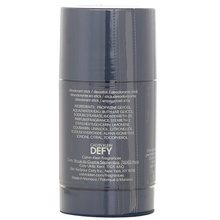 Calvin Klein Defy For Men Alcohol-Free Deodorant Stick 75ml/2.4ozProduct Thumbnail