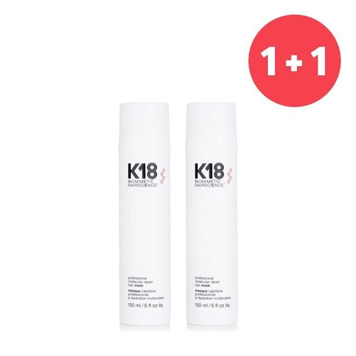 K18 【1+1 Set】Professional Molecular Repair Hair Mask 150ml/5oz x2Product Thumbnail