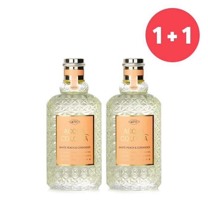 4711 【1+1 Set】Acqua Colonia White Peach & Coriander Eau De Cologne Spray 170ml/5.7oz x2Product Thumbnail