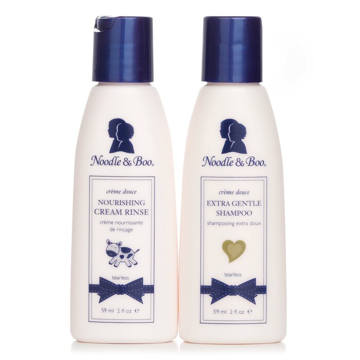 Noodle & Boo Sweetly Clean Kit: Extra Gentle Shampoo 59ml + Noursihing Cream Rinse 59ml 2pcsProduct Thumbnail
