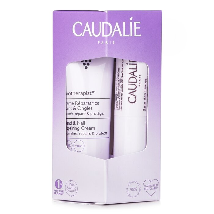 Caudalie Vinotherapist Hand & Nail Repairing Cream 30ml + Lip Conditioner 4.5g 2pcsProduct Thumbnail