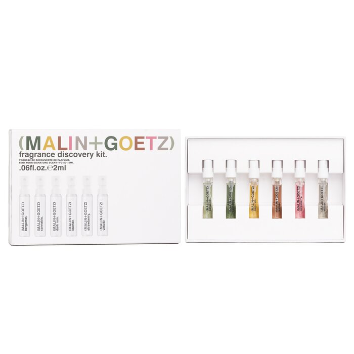 MALIN+GOETZ Fragrance Discovery Kit: Bergamot EDP 2ml+Cannabis EDP 2ml+Dark Rum EDP 2ml+Leather EDP 2ml+Strawberry EDP+Vetiver EDP 2ml 6pcsProduct Thumbnail
