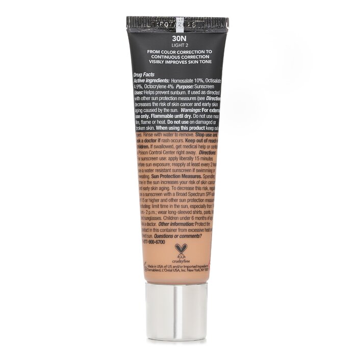 Dermablend Continuous Correction™ CC Cream SPF 50 30ml/1ozProduct Thumbnail
