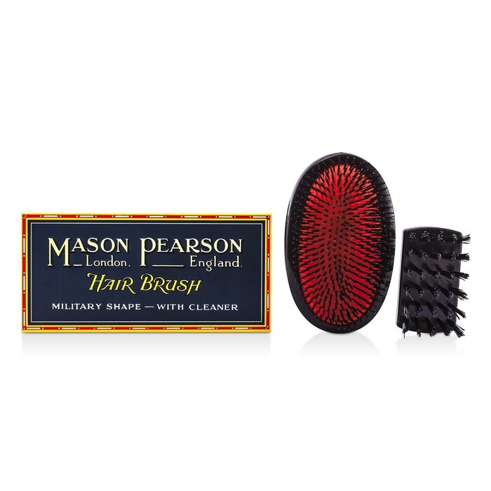 Mason Pearson Boar Bristle - Large Extra Military Pure Bistle Large Size Hair Bush (Dark Ruby) 1pcProduct Thumbnail