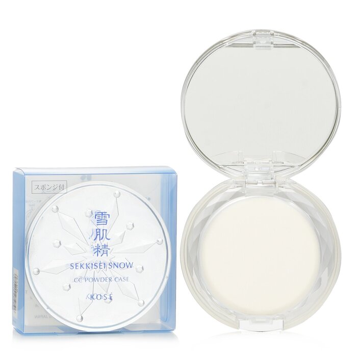Kose Sekkisei Snow CC Powder Case With Sponge 1pcProduct Thumbnail