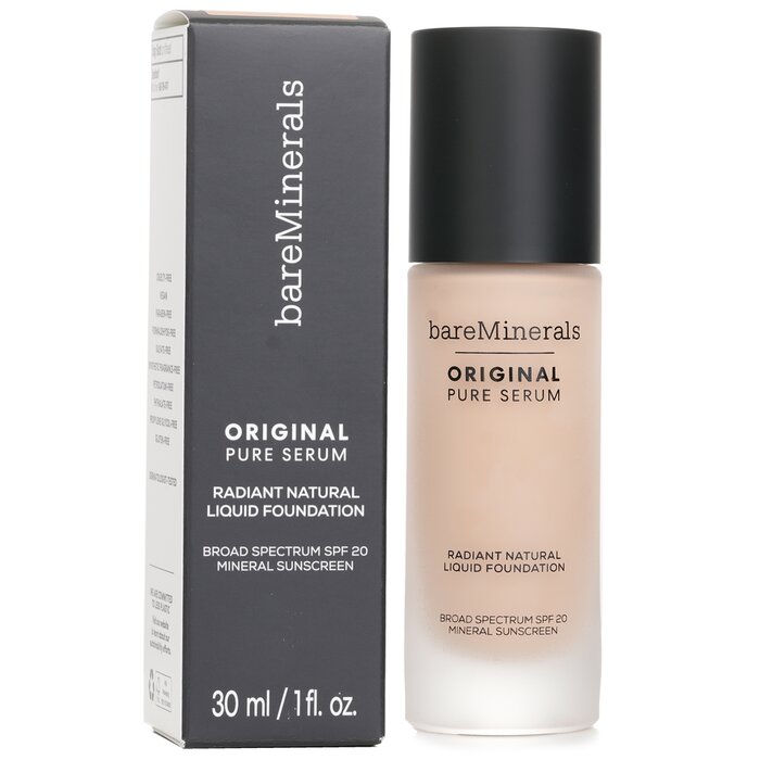 BareMinerals Original Pure Serum Radiant Natural Liquid Foundation Mineral SPF 20 30ml/1ozProduct Thumbnail