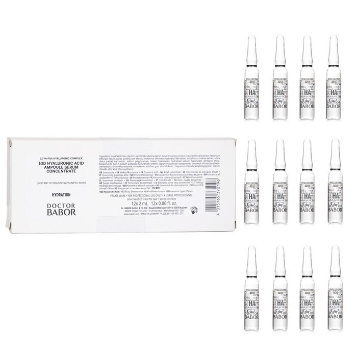 Babor 10D Hyaluronic Acid Ampoule Serum Concentrate 48mlProduct Thumbnail