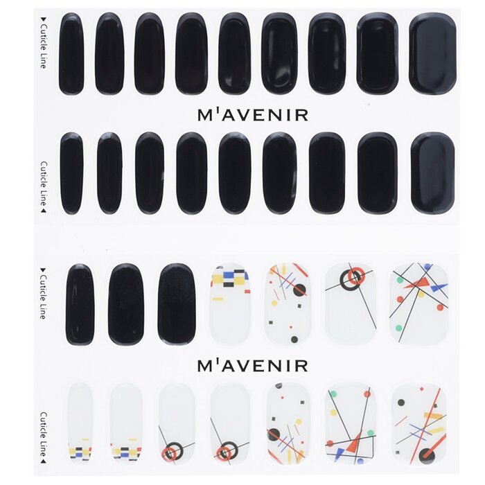 Mavenir Nail Sticker (Black) 32pcsProduct Thumbnail