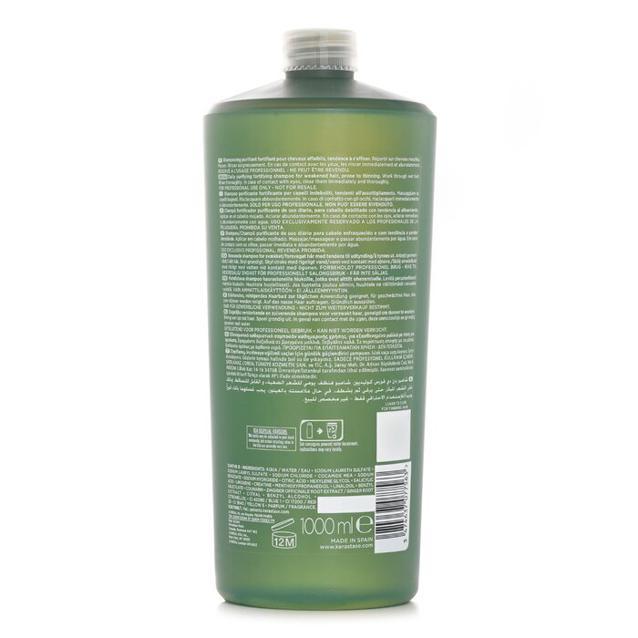 Kerastase Genesis Homme Bain De Force Quotidien Shampoo 1000ml/34ozProduct Thumbnail