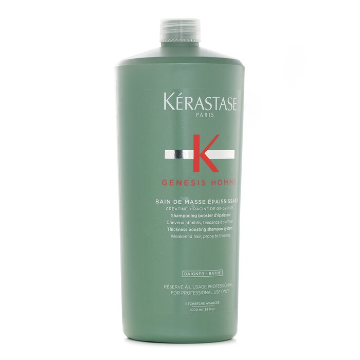 Kerastase Genesis Homme Bain De Masse Epaississant Shampoo System 1000ml/34ozProduct Thumbnail