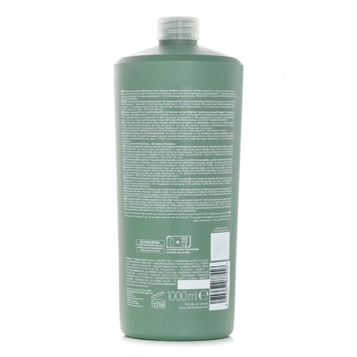 Kerastase Genesis Homme Bain De Masse Epaississant Shampoo System 1000ml/34ozProduct Thumbnail