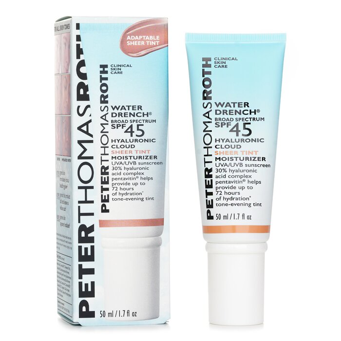 Peter Thomas Roth Water Drench® Hyaluronic Cloud Sheer Tint Moisturizer SPF 45 50mlProduct Thumbnail