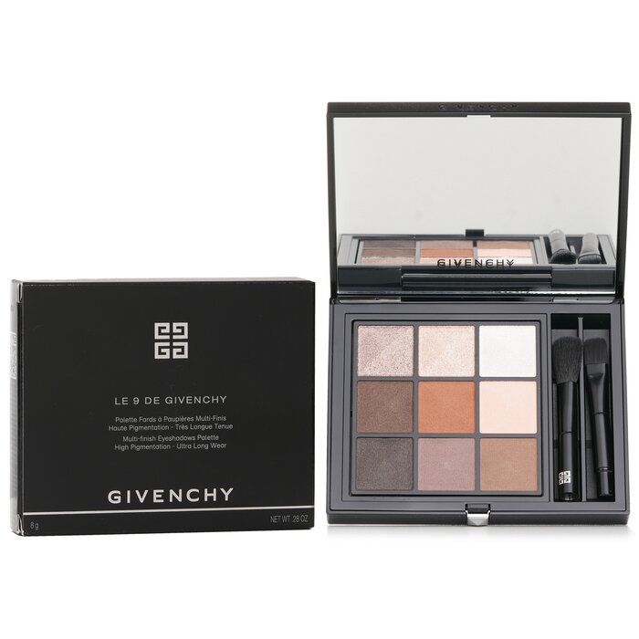 Givenchy Le 9 De Givenchy Multi Finish Eyeshadows Palette (9x Eyeshadow) 8gProduct Thumbnail