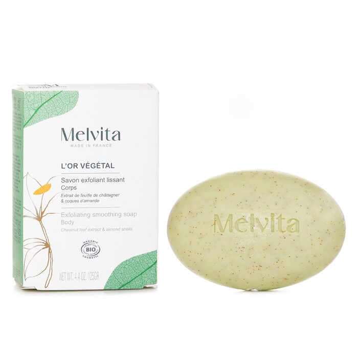 Melvita L'Or Vegetal Organic Exfoliating Smoothing Body Soap 125g/4.4ozProduct Thumbnail