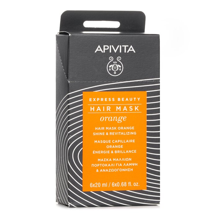Apivita Express Beauty Hair Mask Orange Shine & Revitalizing 6x20mlProduct Thumbnail