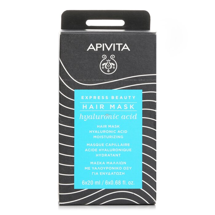 Apivita Express Beauty Hair Mask Hyaluronic Acid Moisturizing 6X20mlProduct Thumbnail