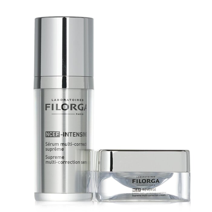 Filorga Supreme Skin Quality Set: NCEF-Intensive Supreme Multi-Correction Serum 30ml + NCEF-Reverse Supreme Multi-Correction Cream 15ml 2pcsProduct Thumbnail
