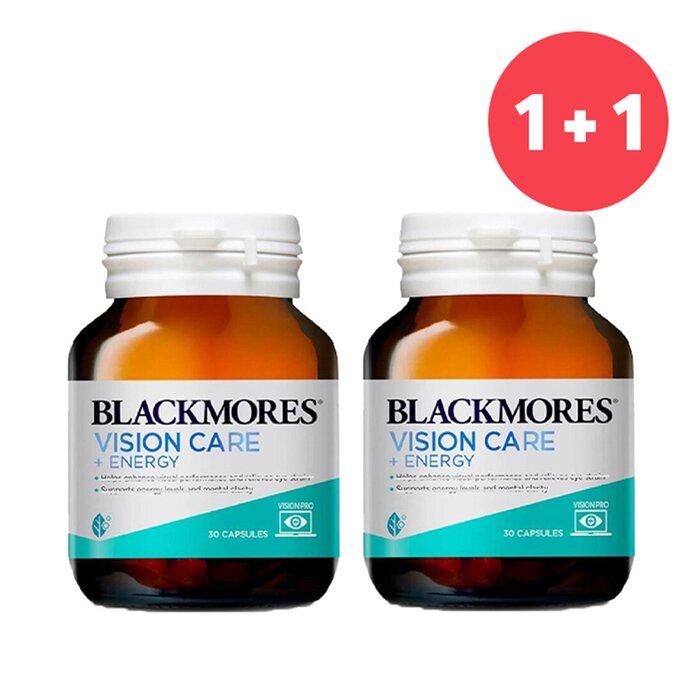 Blackmores 【1+1 Set】Blackmores Vision Care + Energy 30 CapsulesUPC93568227 2pcsProduct Thumbnail