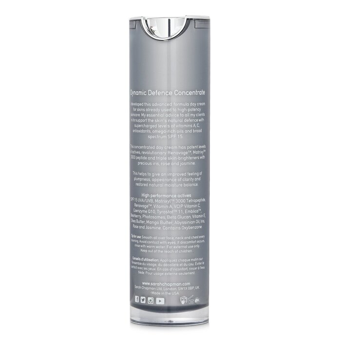 Sarah Chapman Skinesis Dynamic Defence Concentrate Intensive Day cream with SPF15 40ml/1.35ozProduct Thumbnail